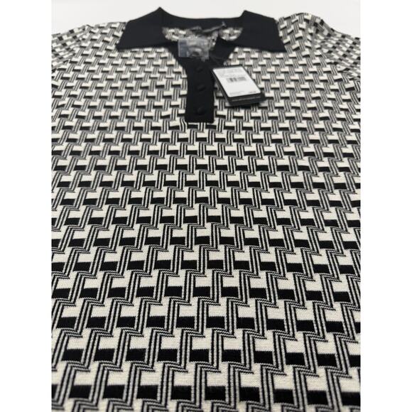 Women’s New With Tags Adrianna Papell Sweater Polo Size Large - Picture 2 of 9